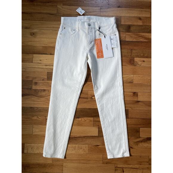 Moussy Vintage Oakhaven White Skinny Premium Japanese Denim Jeans Size 25 NWT
